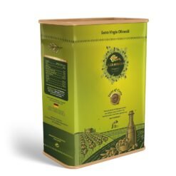 Nährwertangaben und Rückseite der Elea Minon Olivenöl Verpackung, 3 Liter